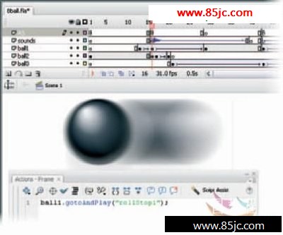 Flash CS3̳:Խģ˶Ч-ҳѧ